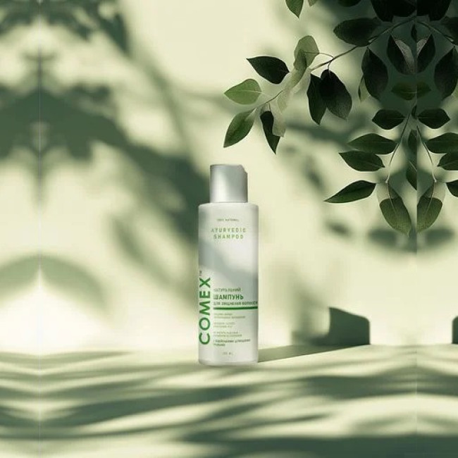 Натуральний шампунь з індійських трав для зміцнення волосся, ТМ "Comex" 150 мл, фото 3 Натуральний шампунь з індійських трав для зміцнення волосся, ТМ "Comex" 150 мл, фото 3